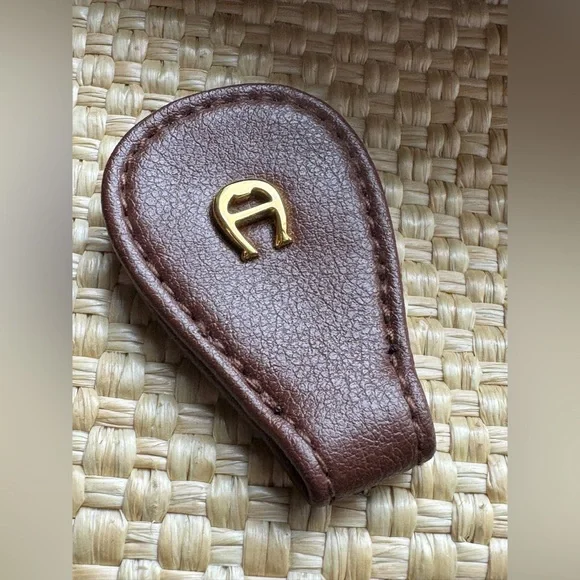 Etienne Aigner Beige and Brown Woven Crossbody Bag - Picture 8 of 13